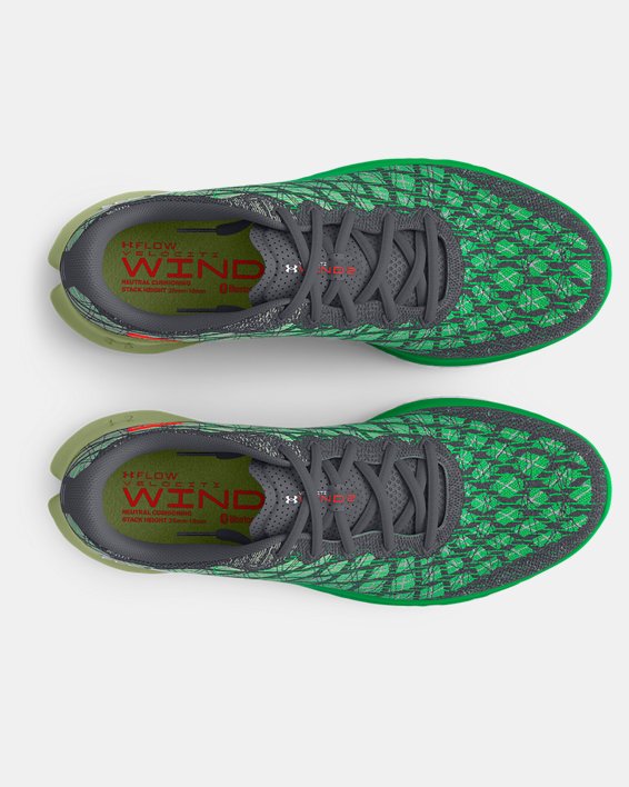 Men's UA Flow Velociti Wind 2 Running Shoes, Gray, pdpMainDesktop image number 2